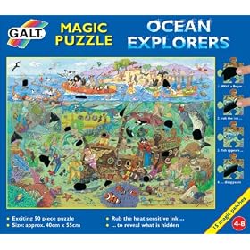 Galt Magic 50 Piece Jigsaw Puzzle - Ocean Explorers
