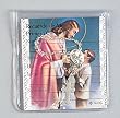 Rememberence - First Communion / Primera Comunion - Boy/Nino -2 and 1/2"x3" Plastic Case - Card - Finger Rosary