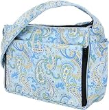 Bumble Bags Rbum-3028 Kimberly Tote Bag Blue Paisley
