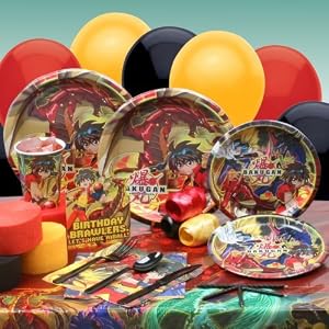 Bakugan Deluxe Party Kit (8 guests) Child