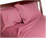 Wamsutta 100% Cotton Luxury Gingham Flannel King Sheet Set, Brick