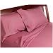 Wamsutta 100% Cotton Luxury Gingham Flannel Twin Extra Long Sheet Set, Brick