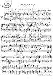 Sonata No. 28 Op. 101: Instantly download and print sheet music