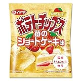 湖池屋 ポテトチップス 苺のショートケーキ味 60g×12袋