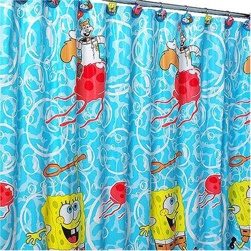 Kitchen: SpongeBob SquarePants Shower Curtain