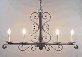 Colonial 4 Light Chandelier