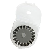 OLFA 9456 PIB45-1 45mm Stainless Steel Pinking Blade, 1-Pack