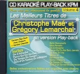 Revue Christophe Maé ; Grégory Lemarchal  / CD KARAOKE PLAY-BACK KPM VOL.04 