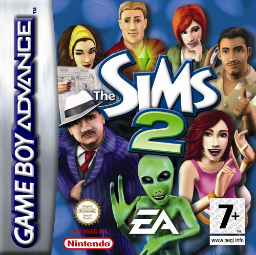 Childrens Toyshop  Video Games : The Sims 2 (GBA)
