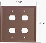 CRL 4X Despard Glass Mirror Plate - Bronze