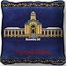 Carnegie Mellon University Hammerschlag Jacquard Woven Pillow - 17