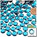 The Crafts Outlet 144-Piece Flat Back Acrylic Round Rhinestones, 10mm, Jet Black