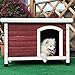 Petsfit 33.7 X 22.6 X 22.9 Inches Dog Houses, Dog House Outdoor