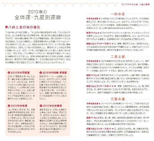 李家幽竹の風水手帳2010 ラッキーカメリア (付録: 風水手帳120%活用術&2010年版未来手帳のつけ方)