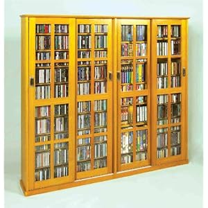 Leslie Dame MS-1400 Mission Style Sliding Glass Cabinet,Leslie Dame Enterprises,MS-1400