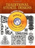 Traditional Stencil Designs CD-ROM and Book (Dover Electronic Clip Art)