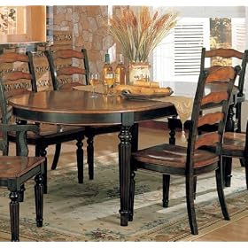Longoria Oval Table Dining Room 7 Piece Set by Coaster Company