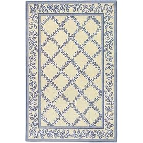 Wilton Area Rug, 8' ROUND, BLUE by Home Decorators Collection