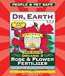 Dr. Earth 702P Organic 3 Rose & Flower Fertilizer in Poly Bag, 4-Pound