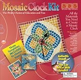 Aquastone Group Mosaic Clock Kit, 8-Inch-by-8-Inch