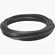 Sunterra 1-Inch PVC Tubing For Water Gardening - 20-Foot Roll, black