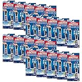 LOCTITE(ロックタイト) 強力瞬間接着剤 ミニ ツインパック 多用途 1g×2 LMT-002 20パック入り