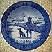 1977 Royal Copenhagen Christmas Plate - Immervad Bridge