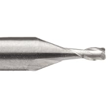 Niagara Cutter MES230 Carbide Square Nose End Mills, Stub Length, Inch, Uncoated (Bright) Finish, Roughing and Finishing Cut, Non-Center Cutting, 30 Degree Helix, For Use With All Materials