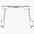 Robt Bosch Tool Corp Accy TS1003 Bosch Table Saw Stand Left Side Support
