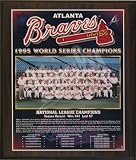 1995 Atlanta Braves World Series Champions Team 13x16 Plaque