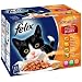 Felix Sensations Meaty Steaklets 12 x 100 g (Pack of 4, Total 48 Pouches)