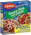 Lipton Recipe Secrets, Savory Herb with Garlic Recipe, Soup & Dip Mix, 2-Count 2.4-Ounce Boxes (Pack of 12)