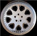 VCR-M3 20 Inch chrome wheels for 1993 CADILLAC FLEETWOOD BROUGHAM