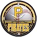 MLB Pittsburgh Pirates Round Clock