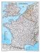 France, Belgium, and the Netherlands Wall Map (tubed)