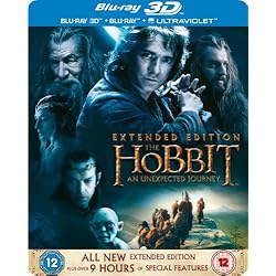 Hobbit: An Unexpected Journey 3d [Blu-ray]