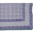 Bed Sheet in Cotton with Block Prints Queen Size (bshtd625)