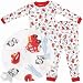 Fire Truck Print Pajamas for Toddler Boys