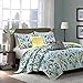 Madison Park Caprice 5 Piece Quilted Coverlet Set, King, Blue