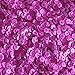 5mm Cup Round Sequins Fuchsia Pink Matte Silk Frost. Made in USA