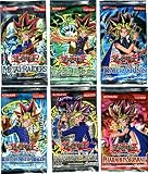 YuGiOh Card Game Lot of 6 Booster Packs Legend Blue Eyes White Dragon, Metal Raiders, Spell Ruler, Invasion of Chaos, Pharaohs Servant Dark Crisis