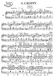 Chopin Valse Op. 70, No. 3: Instantly download and print sheet music