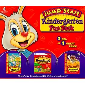 JumpStart Kindergarten Fun Pack 3 CD