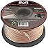 Mediabridge 16AWG Speaker Wire (100 Feet) - Spooled Design with Sequential Foot Markings - (Part# SW-16X2-100-CL )