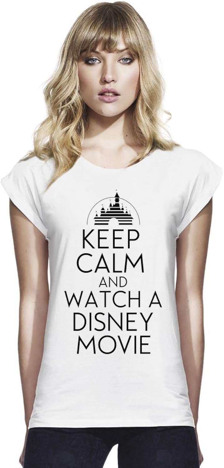 Keep Calm And Watch A Disney Movie Slogan TShirt dingsidongsi