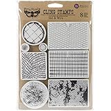 Prima Marketing Finnabair Cling Stamps 6"X7.5"-Net & Wire