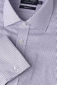 Ultimate Non-Iron Pure Cotton Mini Check Shirt