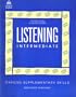Oxford Supplementary Skills: Intermediate (Oxford Supplementary Skills S)