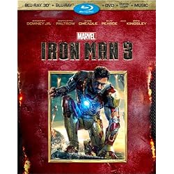 Iron Man 3 (Three-Disc Blu-ray 3D / Blu-ray / DVD + Digital Copy)