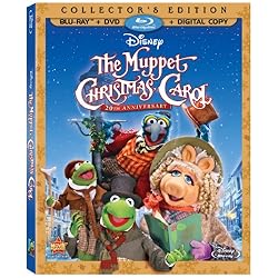 The Muppet Christmas Carol 20th Anniversary Edition Amazon Exclusive (Three-Disc Edition: BD/DVD + Digital Copy) [Blu-ray]